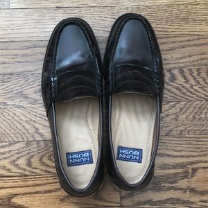 Nunn Bush Lincoln Moc Toe Penny Loafer (Burgundy)